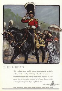 Advertisement for Greys cigarettes